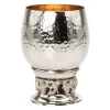 Grape Hammered Kiddush Cup