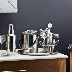 Hammered 9 Piece Bar Tool Set