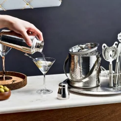 Hammered 9 Piece Bar Tool Set