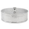 Hammered Stainless Matzah Storage