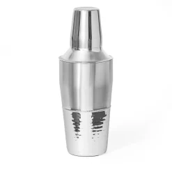 Hammered Stainless Steel 9 Piece Bar Tool Set