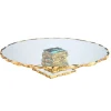 Harper Gold Edge Large Footed Cake Stand