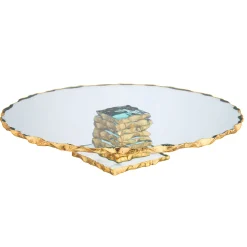 Harper Gold Edge Large Footed Cake Stand