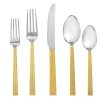 Harrington 18/10 Gold 20 Piece Flatware Set, Service For 4