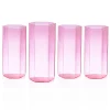 Helix Pink Highball, Set of 4