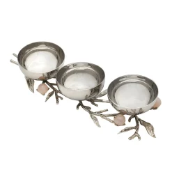 Hyaline Pink Appetizer Server