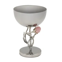 Hyaline Pink Footed Nut Bowl