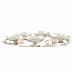 Hyaline Pink Seder Plate