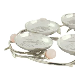 Hyaline Pink Seder Plate