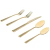 Ingot Gold 18/10 Stainless Steel 20 Piece Flatware Set, Service For 4