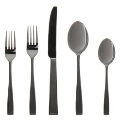 Ingot Titanium 18/10 Stainless Steel 20 Piece Flatware Set, Service For 4