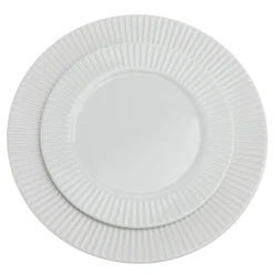 Inventure Porcelain 16 Piece Dinnerware Set, Service For 4