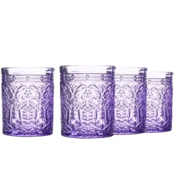Jax Lavender Double Old Fashion, Set of 4