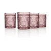 Jax Pink Double Old Fashion, Set of 4