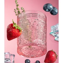 Jax Pink Double Old Fashion, Set of 4