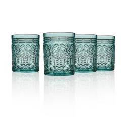 Jax Seafoam Double Old Fashion, Set of 4