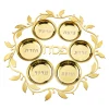 Judaica Reserve Gold Seder Plate
