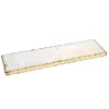 Lavi Marble Gold Organic Edge Rectangle Board