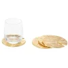 Lily Pad Gold Coaster Set