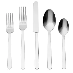 Lola Mirrored 18/0 Stainless Steel 20 Piece Flatware Set, Service For 4