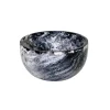 Lucente Black & White Resin Snack Bowl