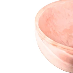 Lucente Pink Resin Snack Bowl