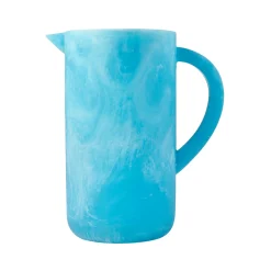 Lucente Resin Matte Blue Beverage Pitcher