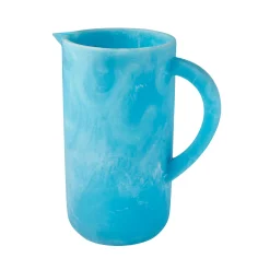Lucente Resin Matte Blue Beverage Pitcher