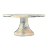 Lucente Resin Matte Limestone Cake Stand