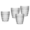 Lumina Clear Double Old Fashion, Set of 4