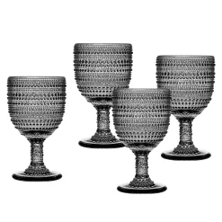 Lumina Smoke Goblet, Set of 4