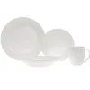 Lune Bone China 16 Piece Dinnerware Set, Service for 4