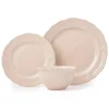 Madison Blush Stoneware 12 Piece Dinnerware Set, Service for 4