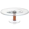 Mandril Copper Large Footed Cake Stand