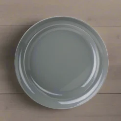 Marbella Grey Stacking Melamine Salad Plate, Set of 4