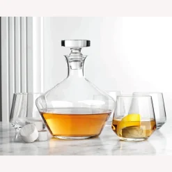 Marmont 9 Piece Decanter Whiskey Set