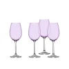 Meridian Lilac White Wine Glass, Set of 4