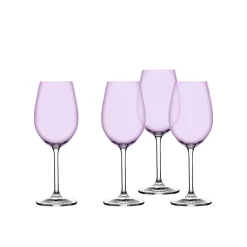 Meridian Lilac White Wine Glass, Set of 4