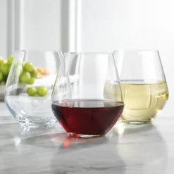 Meridian Stemless Wine Glass, Set of 4