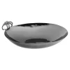 Midnight Pebble Oval Nut Bowl