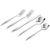 Milano Satin 18/10 Stainless Steel 20 Piece Flatware Set, Service For 4