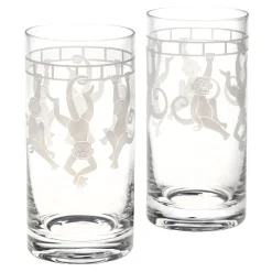 Monkey Highball, Set of 2