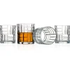 Mosaic Double Old Fashion Glass, Set of 4