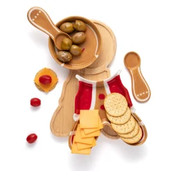 Mr. Gingerbread Appetizer Server