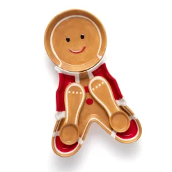 Mr. Gingerbread Appetizer Server