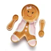 Mrs. Gingerbread Appetizer Server