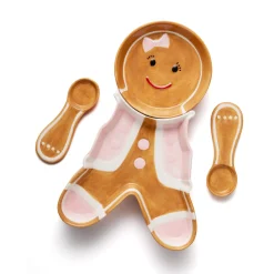 Mrs. Gingerbread Appetizer Server