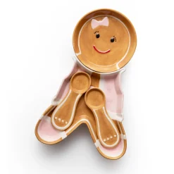Mrs. Gingerbread Appetizer Server