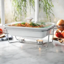 Natura Rectangle Baker with Stand