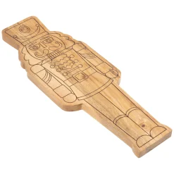 Nutcracker Wood Cheese Board